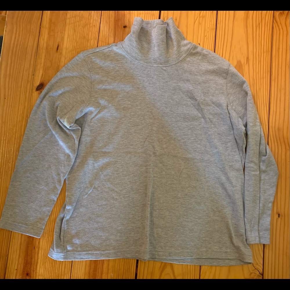 Blair- Womens gray turtleneck blouse- Size: XL - Picture 1 of 8